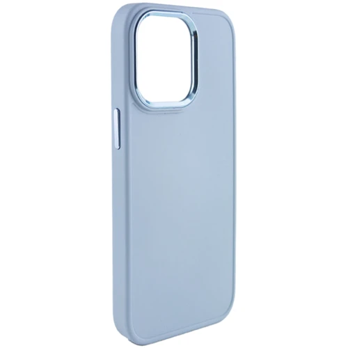 Чехол для iPhone TPU Case Bonbon Metal Style Mist Blue for iPhone 14 Pro Max