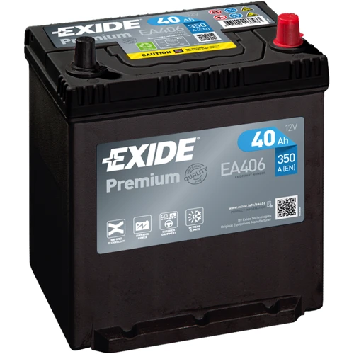Exide Premium 6CT-40 АЗИЯ Евро (EA406)
