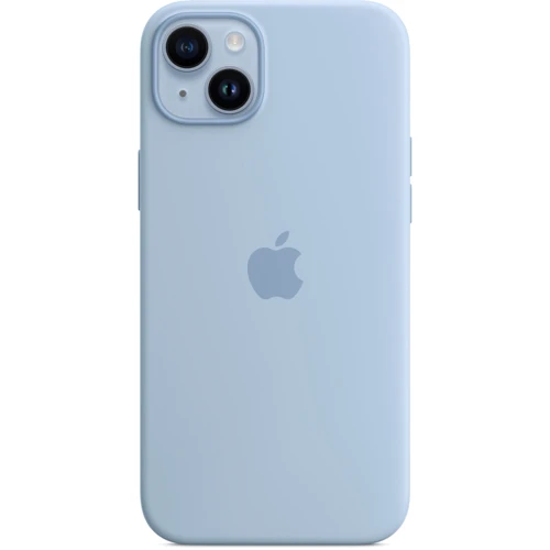Чохол для iPhone Apple Silicone Case з MagSafe Sky (MQUE3) для iPhone 14 Plus