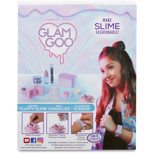 Набір для творчості Glam Goo Конфетті (слайм, блискітки, барвники, аксесуари) (549635)