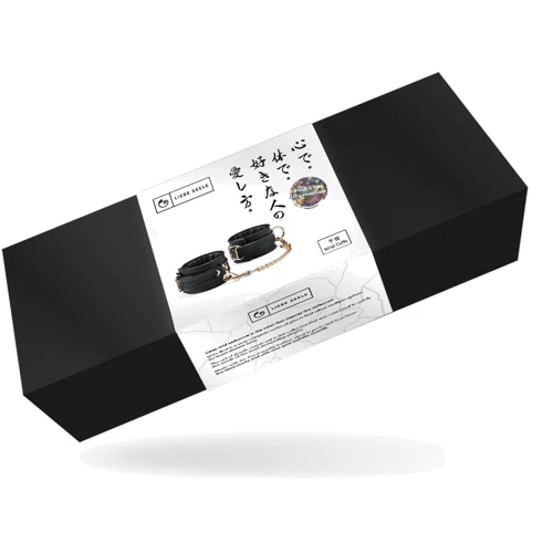 Наручники Liebe Seele Black Organosilicon Wrist Cuff