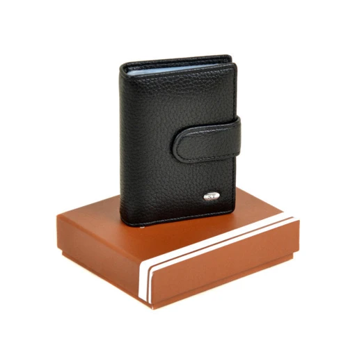 Жіноча візитниця Sergio Torretti чорна (28166 black)