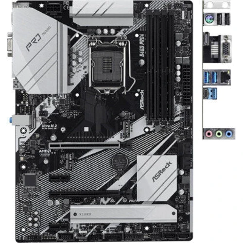 ASRock B460 Pro4 Socket 1200: Оперативная память 4xDDR4 2933 МГц, до 128 ГБ