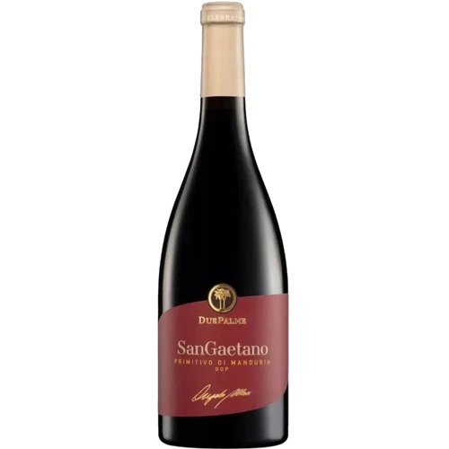 Вино Due Palme San Gaetano Primitivo di Manduria DOP красное сухое 0.75 л (YL8020685008391)