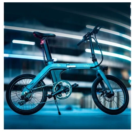 Електровелосипед FIIDO D11 Blue: Розмір 148x57x110 см; 84x40x59 см (в складеному стані)