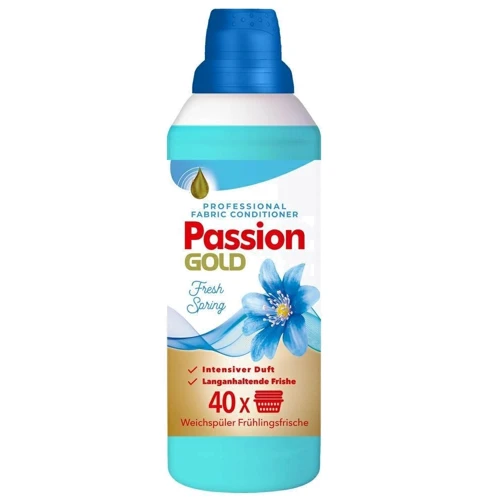 Ополіскувач Passion Gold Fresh Spring Концентрат 1 л 40 циклів прання (4260145999645)