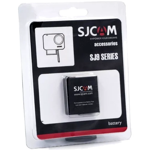 Аккумулятор SJCAM Battery for SJ9 Strike, SJ9 Max, SJ10 Pro: Тип аксессуара аккумулятор