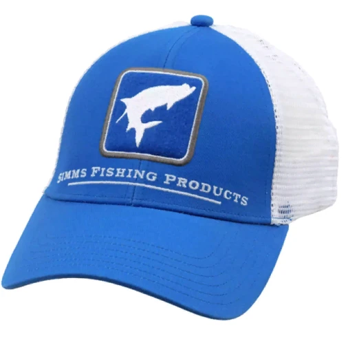 Мужская бейсболка Simms Tarpon Icon Trucker синяя (12224-421-00)