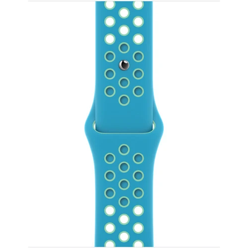 Аксесуар для Watch Apple Sport Band Nike Blue / Green Glow (MJ6H3) for Apple Watch 38 / 40mm: Сумісність Apple Watch 41mm, Apple Watch 38mm, Apple Watch 40mm