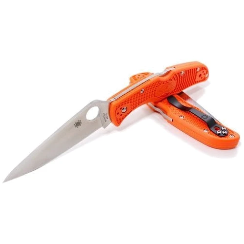 Нож Spyderco Endura 4 Flat Ground orange: Тип ножа Складной