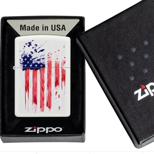 Запальничка ZIPPO 214 US Flag Design (49783) фото 5