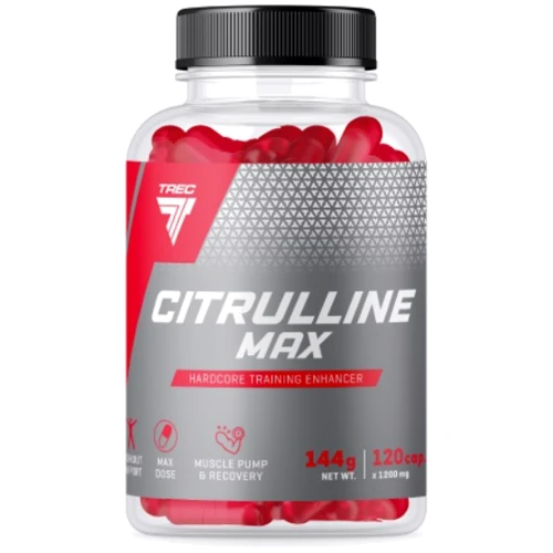 Аминокислота для спорта Trec Nutrition Citrulline MAX 120 caps / 40 servings