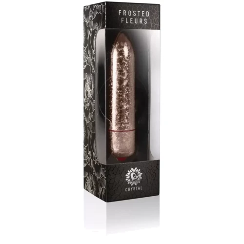 Вибратор Rocks Off RO-120mm Frosted Fleur - Crystal