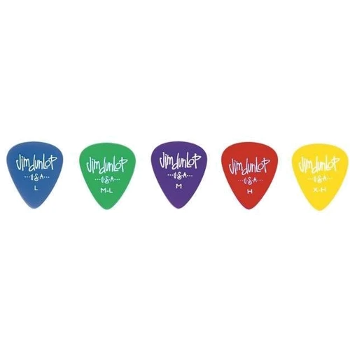 Медіатор Набор медиаторов DUNLOP 4860 GELS STANDARD CABINET: Форма медіатора Standard