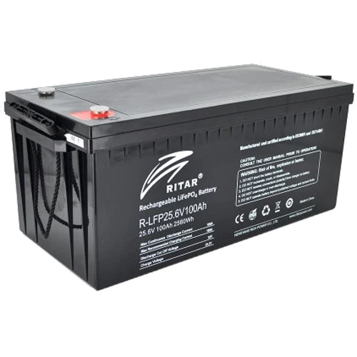 Аккумуляторная батарея Ritar R-LFP 25.6V 100Ah 2.56kwh 100А LiFePo4