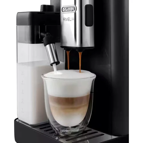 Кофеварка Delonghi Rivelia EXAM 440.55.B: Габариты, см 24.5х38.5х43