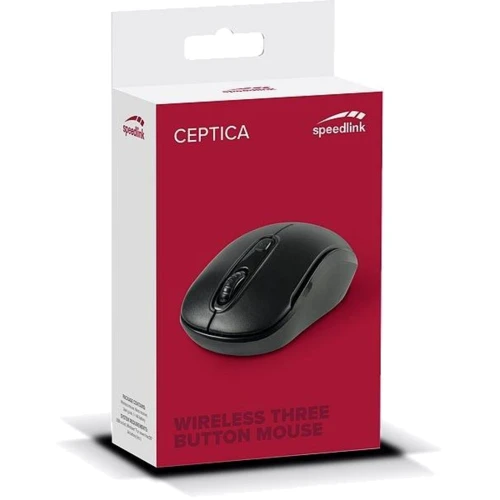 Мышь Speedlink Ceptica Wireless Black (SL-630013-BKBK): Интерфейс подключения Wireless