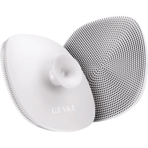 Щітка для обличчя GESKE Facial Brush 4 в 1 White з утримувачем (GK000038WH01) фото 4