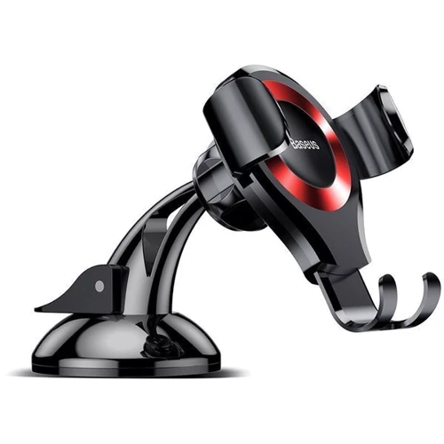 Держатель Baseus Car and Desk Holder Osculum Type Black/Red (SUYL-XP09) фото 5