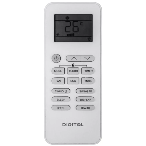 Кондиционер Digital DAC-09T7 (Wi-Fi ready): Количество внутренних блоков 1