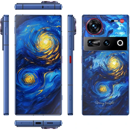 Смартфон ZTE Nubia Z70 Ultra 16/512GB Blue: Слот для карт памяти отсутствует