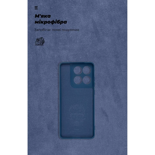 Чехол для телефонов ArmorStandart ICON Case Camera cover Dark Blue for Motorola Edge 60 Fusion 5G (ARM85593)