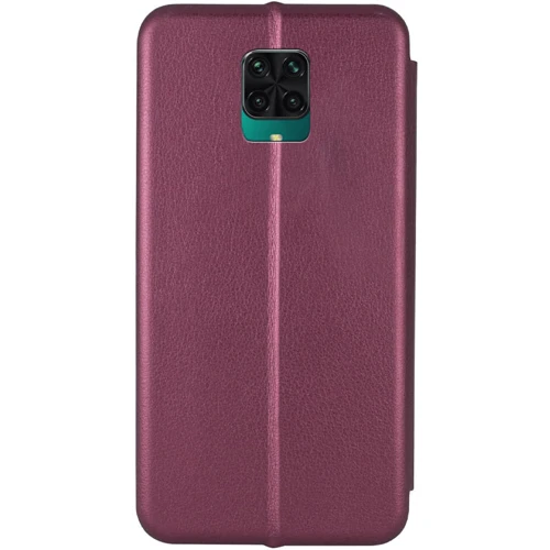 Аксессуар для смартфона Fashion Classy Burgundy for Xiaomi Redmi Note 9S/Note 9 Pro/Note 9 Pro Max: Материал искусcтвенная кожа