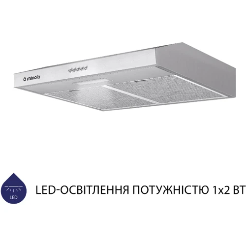 Вытяжка Minola HPL 504 I: Тип монтажа Потолочный