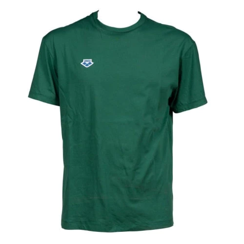 Спортивна футболка Arena UNI T-Shirt 003073-664 48 зелена з принтом