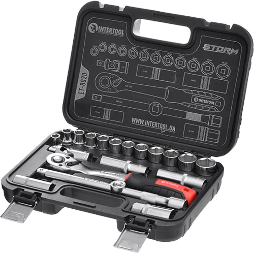 Набор инструментов Intertool ET-8020