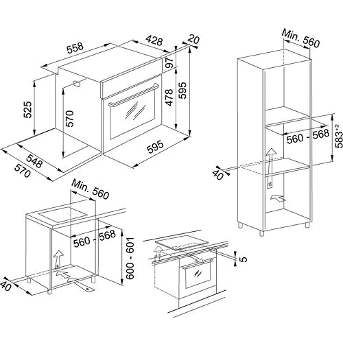 Духовой шкаф электрический Franke FSL 86 H BK 116.0609.447: Объем, л 71