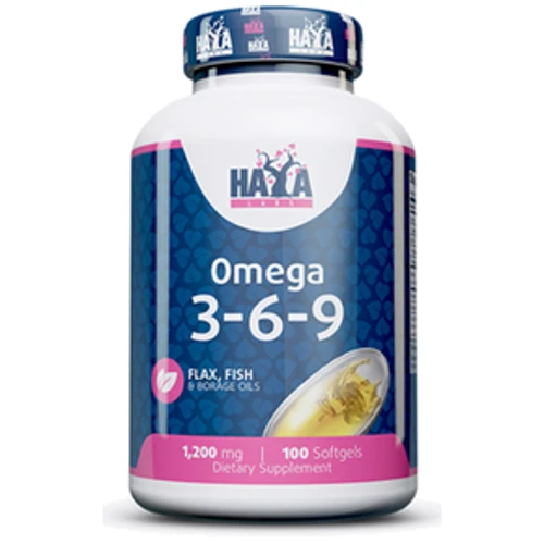 Haya Labs Omega 3-6-9 Омега 3-6-9 100 капсул