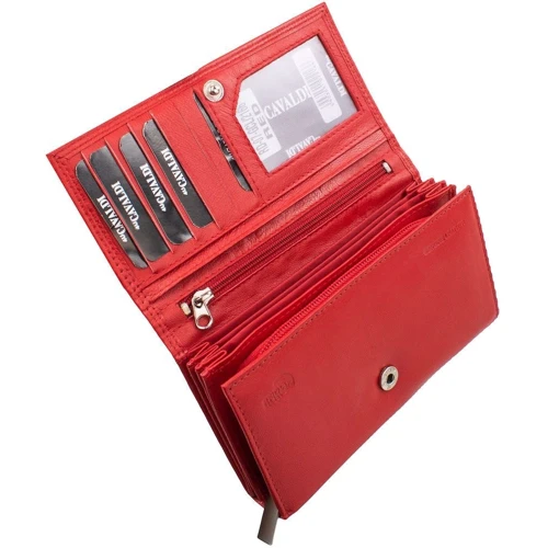 Женский кошелек 4U Cavaldi красный (DNK-RD-07-GCL-red): Тип Кошельки