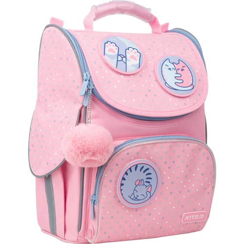 Рюкзак школьный каркасный Kite Education Hugs&Kittens K22-501S-3 (LED) фото 8
