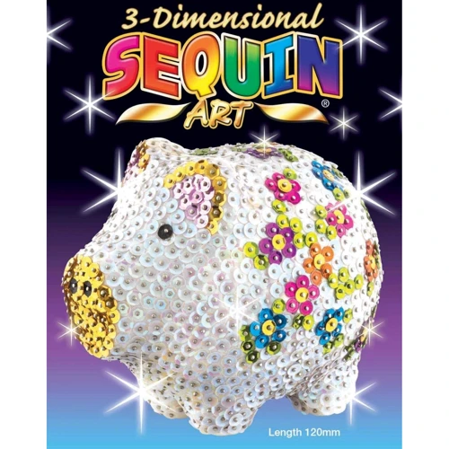 Набор для творчества Sequin Art 3D Поросенок