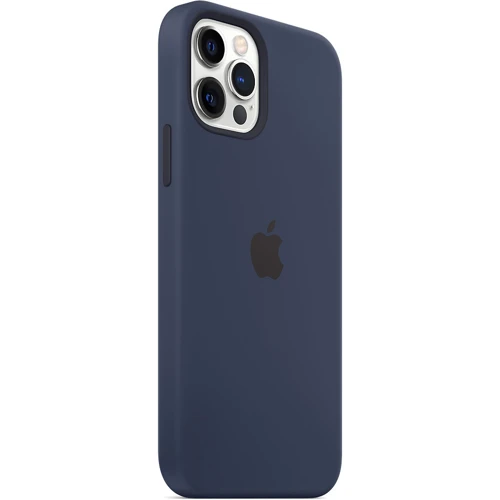 Чехол для iPhone Apple Silicone Case with MagSafe Deep Navy (MHL43) for iPhone 12/iPhone 12 Pro фото 8