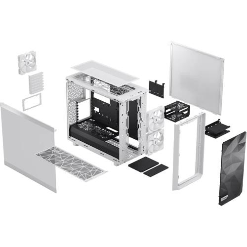 Корпус Fractal Design Meshify 2 Lite White TG Clear Tint (FD-C-MEL2A-04) фото 5