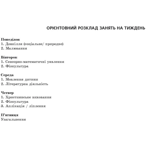 Олександра Білан: Планування освітньо-виховної роботи з дітьми середнього дошкільного віку за програмою "Українське дошкілля": Автор Александра Билан