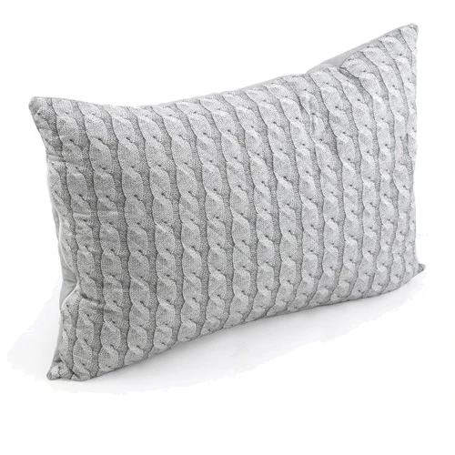 Подушка Руно Grey Braid на молнии 50х70 см (310.52СМ_Grey Braid)