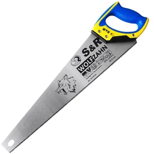 Ножовка по дереву S&R 475 мм (125475011)