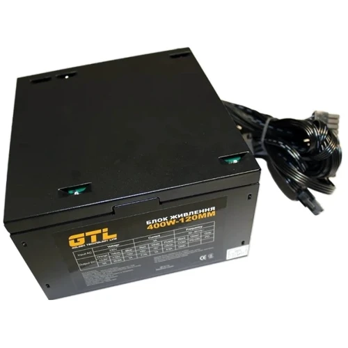 Блок питания GTL GTL-400-120: Форм-фактор ATX