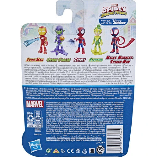 Фигурка Hasbro Спайди и его удивительные друзья (F3999 SAF HERO FIGURE ELECTRO): Тип Персонаж мультфильма, фильма