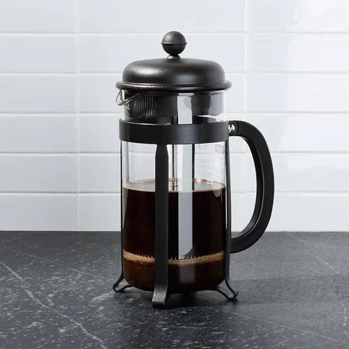 Френч-пресс Bodum Java 1 л черный (1908-01): Материал Сталь, Стекло, Пластик