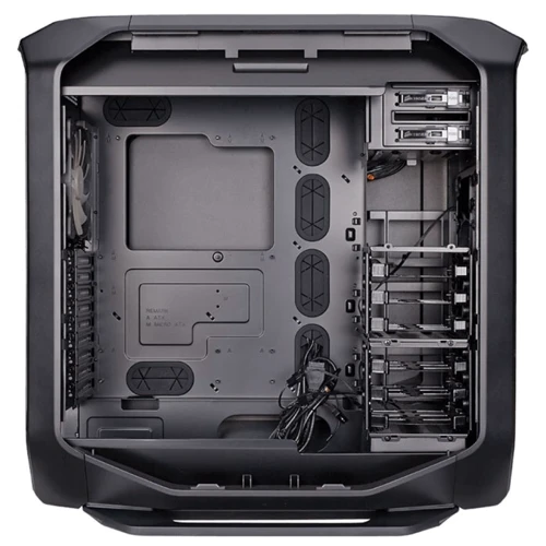 Корпус Corsair Graphite 780T Black (CC-9011063-WW): Материал передней панели сталь