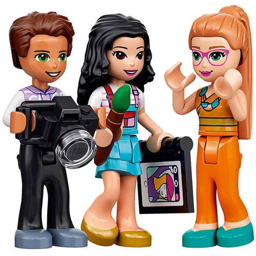 Конструктор LEGO Friends Художня школа Емми (41711): Кількість деталей, шт. 844