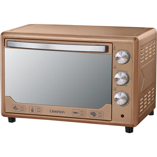 Электродуховка настольная Liberton LEO-481 Bronze Mirror