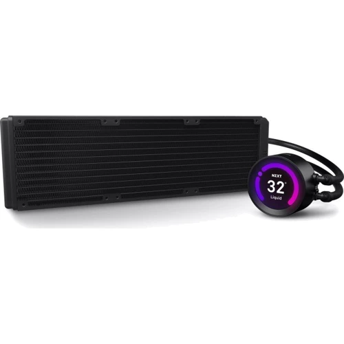 Кулер NZXT Kraken Z73 RGB - 360mm AIO Liquid Cooler Black (RL-KRZ73-R1): Тип водяное охлаждение (СВО)