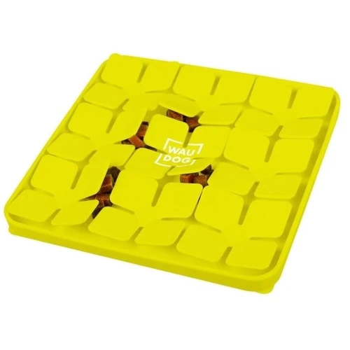 Коврик WAUDOG Silicone для поиска корма желтый 205х205х17 мм ( 23518): Тип Лизательные коврики