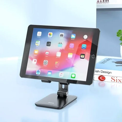 Держатель Hoco Desk Holder HD1 Black for Tablets and Smartphones from 4.7" to 10.5'': Особенности Подставка