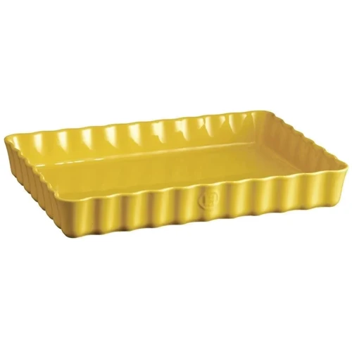 Форма для запекания Emile Henry Ovenware 2.4 л 24х34 см керамическая желтая (906038)